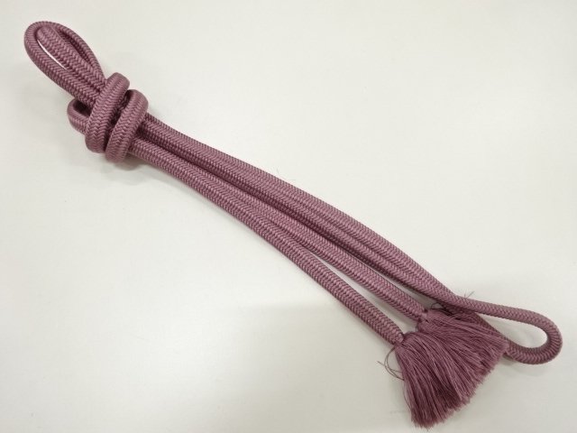 JAPANESE KIMONO / HAND-TIED OBIJIME CORD